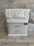 New Lillian August 4 Piece Queen Washed Sheet Set Lace Hem/trim White Luxury. Fixed Price $160.00.