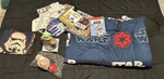 Lot Of Kids Star Wars Twin Comforter & Sheet Set +nite Lite ,3 Books. Fixed Price $51.00.