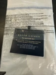 Ralph Lauren Palmer Percale Organic King Pillowcases (2) New Sky Blue 21 X 40. Fixed Price $64.00.