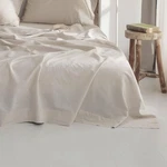 Biselina Linen Sheet French Flax Flat Only 55% Euro Full,. Fixed Price $54.74.