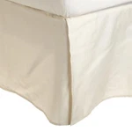 Superior 300 Thread Count 100% Egyptian Cotton Solid Bed Skirt - Twin Ivory. Fixed Price $17.22.