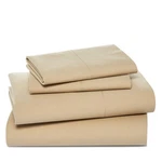 Sky 100% Cotton Percale Twin Sheet Set Tan. Fixed Price $29.99.