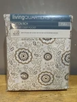 Living Quarters Full Brown Floral Medallion Sheet Set Deep Pocket 200 Tc Bon Ton. Fixed Price $35.99.