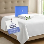 Kickoff Home Viscose Bamboo Flat Sheet Only Twin Size 100 Organic Cool. Fixed Price $49.52.