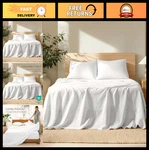 Bare Home Twin Xl 3 Piece European Linen Sheet Set Soft White. Fixed Price $279.99.