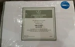 New In Package White Queen Plazatex Embossed STRIPE1800 Series Sheet Set. Fixed Price $13.99.