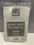 Madison Home Collection 2 Pack Pillowcases Gray 100% Polyester Queen New. Fixed Price $12.98.