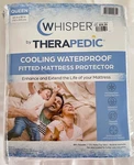 Nwt Whisper By Therapedic Cooling Waterproof Fitted Mattress Protector. Queen. Fixed Price $19.00.