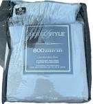 Hotel Style Full Sheet Set Cotton Polyester Silver 800TC True Grip Oeko-tex. Fixed Price $18.39.