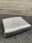 3-PIECE Twin Cotton Sheet Set 14" Breathable Bedding Dark Gray AM20-0347. Fixed Price $30.00.