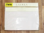Lauren Ralph Dunham Sateen Twin Beige Sheet Set New. Fixed Price $55.00.