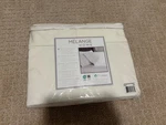 Melange Home T1000 Hems Sheet Set W/ Bonus Piece Twin Ivory Nwt. Fixed Price $74.99.