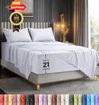 Utopia Bedding Size Extra Deep Pocket Sheet Set Fits Queen, White. Fixed Price $33.99.