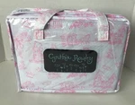 Cynthia Rowley 3 Pc Twin Sheet Set Pink White Fairytale Princess Castle Carriage. Fixed Price $49.99.