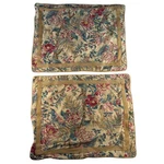 Ralph Lauren Tangier Set Of 2 Standard Pillow Shams Covers Floral Jute Trim. Fixed Price $49.98.