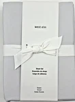 West Elm Silky Tencel Sheet Set Queen Frost Gray Nwt. Fixed Price $99.99.
