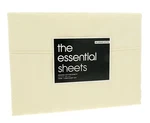 Bloomingdales Essentials Ivory Organic Dobby Stripe Sheet Twin 3-PC Set T9501. Fixed Price $112.50.