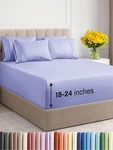 Cgk Unlimited Extra Deep Queen Set Breathable Cooling - Lavender. Fixed Price $32.93.