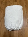 Ralph Lauren Queen Deep Fitted Sheet Rl 464 Solid Percale White. Fixed Price $39.99.