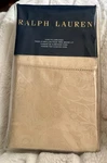 Htf Ralph Lauren Verdonnet Jacquard Pair Of King Pillowcases Camel. Fixed Price $150.00.