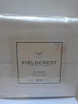 Fieldcrest Classic White 300TC. King Flat Sheet 100% Pima Cotton New 2005. Fixed Price $125.00.