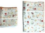 Martha Stewart Collection For Macy's Breakfast Themed Twin Sheet & Std Case, Guc. Fixed Price $10.00.