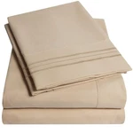 1500 Supreme Collection Queen Sets Taupe - Luxury Hotel Bed And .... Fixed Price $45.79.