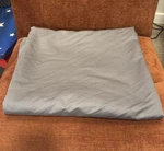 Lands End King Flat Luxe Supima Cotton Bed Sheets Grey Gray. Fixed Price $38.00.