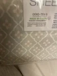 The Big One Full Size Sheet Set 275 Thread Gray Top Fitted Pillowcases 4 Pc New. Fixed Price $34.99.