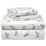 Pointehaven 180 Gsm Velvet Feel Luxury 100% Cotton Printed Flannel Sheet Set, Ki. Fixed Price $89.74.