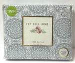 Ivy Hill Home Floral Medallion 100% Cotton Twin Sheet Set 3 Piece. Fixed Price $34.97.