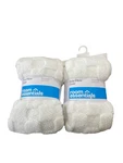 Body Pillow Covers-room Essentials 0186. White 100% Polyester. 2 Each New.. Fixed Price $18.50.