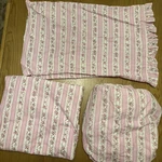 Pottery Barn Teen Love Shack Fancy Palace Wall Sheet Set Pink Twin Xl. Fixed Price $74.99.