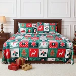 Gogreen Christmas Flannel Sets Super Soft Deep Pocket 16" Bedding. Fixed Price $31.99.