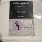 Wamsutta Dream Zone Hotel Luxury Queen Sheet Set White 100% Cotton Percale 6 Pcs. Fixed Price $133.99.