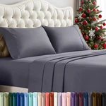 Utopia Bedding Queen Set 4 Piece For Size Bed, Soft And. Fixed Price $23.37.