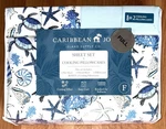 6 Pc Caribbean Joe Marine Life Starfish Turtles Coastal Full Sheet Set Cooling. Fixed Price $29.95.