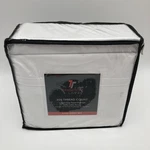 Tribeca Living Twin Plaid 300 Thread Count Cotton Extra Deep Pocket Shee. Fixed Price $40.38.