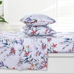 King Organic Cotton Deep Pocket Bed Sheet Set - Azores, Multicolor. Fixed Price $90.99.