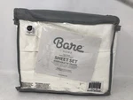 Bare Home California King Sheet Set Cream,double Brushed,deep Pockets,. Fixed Price $34.00.