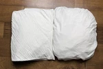 Sferra Celeste Pima Cotton King Sheet Set Flat, Fitted Cream White Italy Bedding. Fixed Price $199.99.