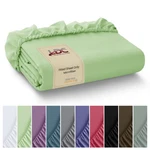 Fitted Premium Solid Deep Pocket Soft Microfiber Breathable Bottom Sheets. Fixed Price $10.99.