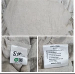 Simple Opulence Premium 100% Linen Fitted Queen Size Bed Sheet Piece Beige Tan. Fixed Price $44.00.