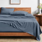 Bare Home Ultra-soft Washed Sheet Set. Fixed Price $36.99.