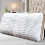 Sofslee Memory Foam Pillows Standard Size Set (pack 2), Brown. Fixed Price $74.05.