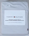Tommy Hilfiger Twin Xl Sheets 3PC Set Light Gray Performance Cooling 100% Cotton. Fixed Price $59.00.