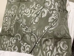 $3200 Frette Italy Nwt 3PC Queen 74% Silk Duvet Set Luxury Summer Arredo Green. Fixed Price $599.00.
