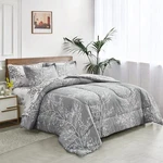 Uozzi Bedding Bag 6 Pieces Twin Size Gray Branches Soft Microfiber R.... Fixed Price $63.67.