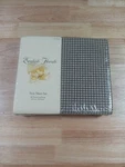 Vintage English Florals Twin Sheet Set Tan Green Checks New (1998 Dayton Hudson). Fixed Price $25.20.