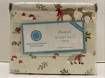 New Package*martha Stewart "woodland Creatures" Twin Flannel Sheet Set. Fixed Price $52.15.
